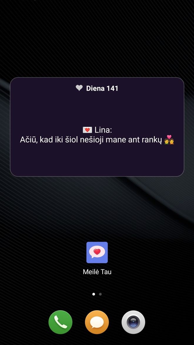 Valdiklis, 141 diena: „Ačiū, kad iki šiol nešioji mane ant rankų“