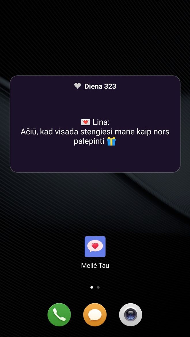Valdiklis, 323 diena: „Ačiū, kad visada stengiesi mane kaip nors palepinti“